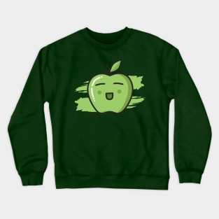 Cute Green Apple Crewneck Sweatshirt